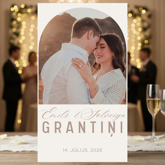 Personalizēta dzēriena etiķete kāzām #21